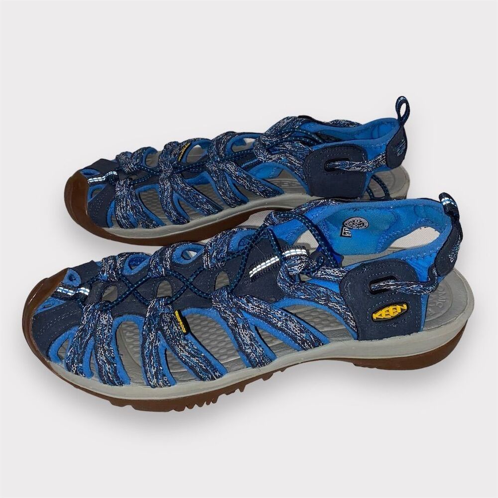 Keen Women's Whisper Waterproof Hiking Sandals Blue Size 9.5 - Picture 6 of 10